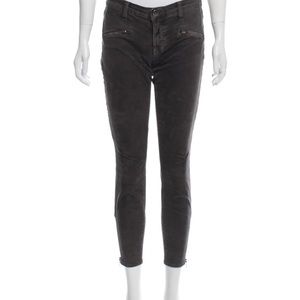 Current Elliott The Soho Zip Stiletto Skinny Cords